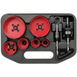 Kit de 9 pièces pour scie cloche d'électricien YT-3380 Yato