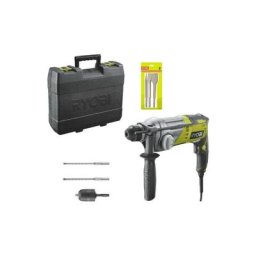 Pack Marteau perforateur Ryobi SDSPlus 680 w RSDS680-KA2 - Kit 3 burins sds+ rioby 1 pointe - 1