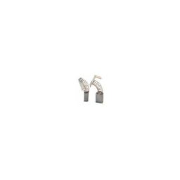 Jeu de 2 charbons adaptable pour RYOBI. Dimensions:5 x 8 x 11mm.