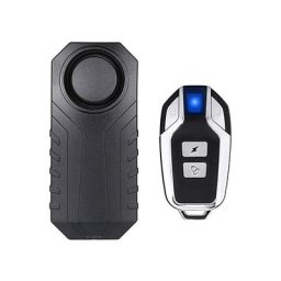 Noir)Alarme Moto/Vélo sans Fil, Alarme Antivol De Sécurité avec Télécommande, étanche IP55, 113 db