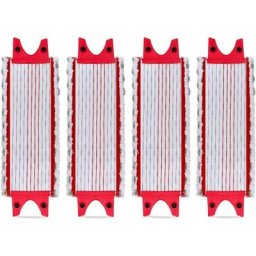 Lot de 4 Replacement Microfibre Pad pour Vileda EasyWring Ultramax/ 1-2 Spray Tampons de Microfibre