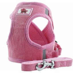 Gilet Harnais Doux d'entraînement Mesh Tissu Dog Vest Harnais pour Chiot, Chats, Petits Animaux