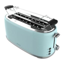 Cecotec - Grille-pain vertical Toast&Taste 1600 Retro Double Blue