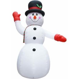 Vidaxl - Bonhomme de neige gonflable avec led IP44 600 cm xxl n/a