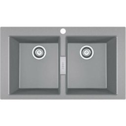 Sirius 2.0 - Évier en tectonite S2D 620-86, 860x500 mm, gris 143.0650.970 - Franke