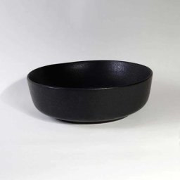 Vasque pour salle de bain Bol - Céramique Noir Mat - 42 cm - Oslo