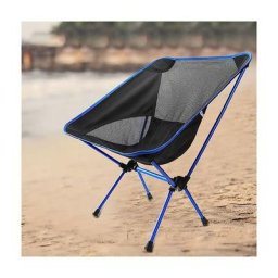 BSR - Chaise de camping pliable avec sac de transport Chaise de plage pliable ultra-légère Convient