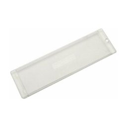 Cache lampe (plafonnier) 221X65mm (481944229711, C00342523) Hotte ariston hotpoint, ignis Whirlpool