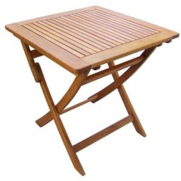 Table basse de café pliante de jardin en bois patio balcon
