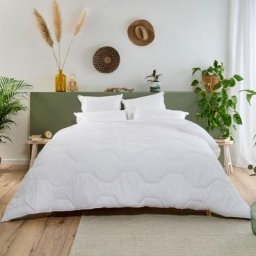 Couette Hotel 500g/m2 - Très Chaude - 200x200cm Bleu Calin