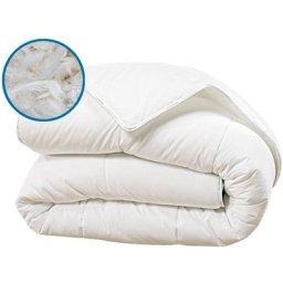 Couette natura 220x240 cm Duvet & Plumes - Blanc - Olympe Literie