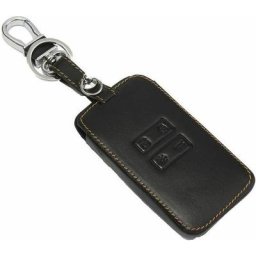 Cas de Couverture de Clé de Voiture en Cuir Porte-clés pour Renault Kadjar Accessoires de