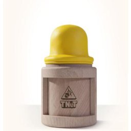 Tnut - Casse noix à propulsion en bois des bois