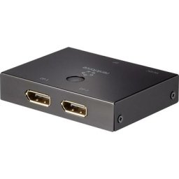 Renkforce - Commutateur réseau DisplayPort RF-3795624 2 ports - métal