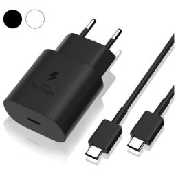Samsung Chargeur Rapide 25W,Port USB Type C Cable Chargeur Samsung Ultra Rapide Chargeur Compatible