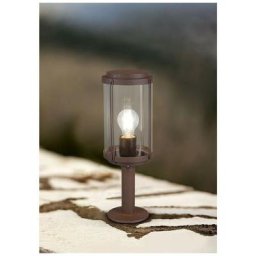 Trio Lighting - potelet Tanaro Rouille 1x40W E27 D14,5 - Marron Bois Bronze Rouille
