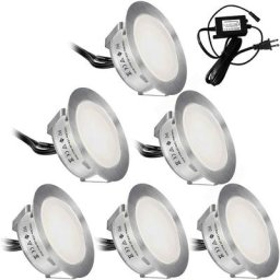 Spot encastrable mur et plafond 6X Spots led Encastrable Extérieur, Etanche IP67, Spots à Encastrer