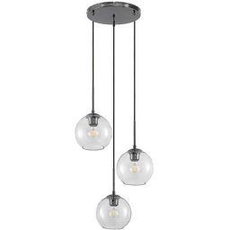 Lindby - Suspension en verre à intensité variable 'Firano' en métal pour salon & salle à manger