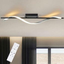 Led Plafonnier Salon Plafonnier - Moderne Design Plafonnier Dimmable avec Télécommande 21W Fabriqué