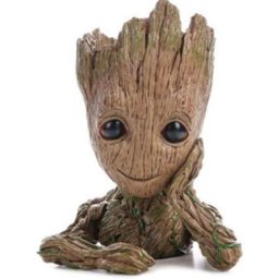 Pot de Fleur - Figurine pour Plantes et stylos - Parfait comme Cadeau - Je s'appelle bébé Groot