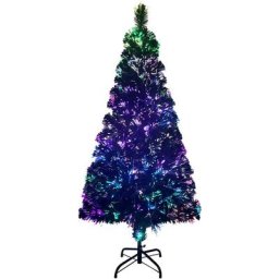 Vidaxl - Sapin de Noël artificiel avec support Vert 120 cm Fibre optique n/a