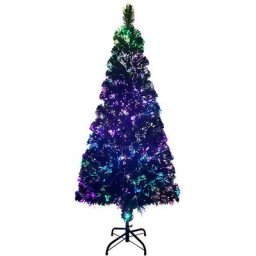 Vidaxl - Sapin de Noël artificiel avec support Vert 240 cm Fibre optique n/a