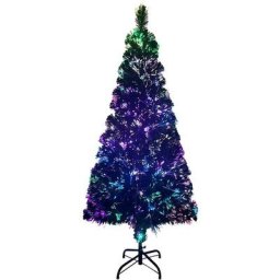 Vidaxl - Sapin de Noël artificiel avec support Vert 210 cm Fibre optique n/a