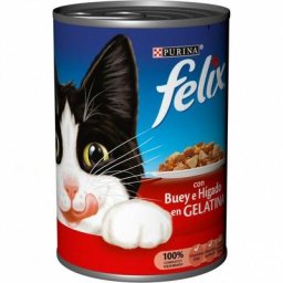 Purina - felix buey e higado, pack ahorro 24x400 gr