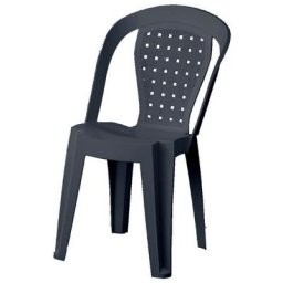 Chaise bistrot Norma anthracite
