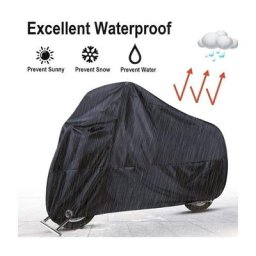 Housse Moto, Imperméable Bâche de Moto Couverture Exterieur Résistant aux Déjections d'Oiseaux,