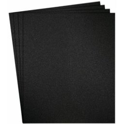 Papier de verre. résistant à l'eau. PS 11 A Dem.: 230x280. Korn: 2000 VPE: 50