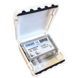Amplificateur dt 5G pour antennes 2 sorties gain 20 dB connectique f re'glable