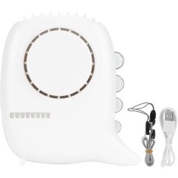 ZY - Ventilateur électrique suspendu au cou petit ventilateur électrique portable avec charge usb à