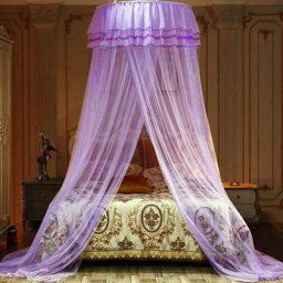 Svkbjroy - Moustiquaire en maille de dentelle pour lit de fille Princess Design pour la maison et