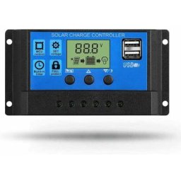 Contrôleur de charge solaire, 30 a 12 V/24 v Contrôleur de panneau solaire Paramètres automatiques