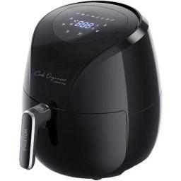 Friteuse À Air Chaud Cook Organics - Friteuse Sans Huile - 5l - 2000W - 8 Programmes