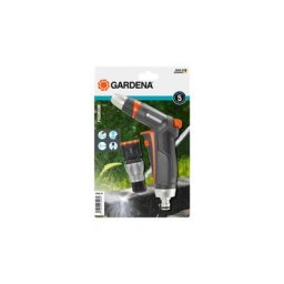 Kit pistolet de nettoyage + raccord d'arrosage Aquastop Premium (18306-20) - Gardena