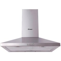 Candy - Hotte décorative murale 60cm 67db 458m3/h inox CCE160XGG - inox