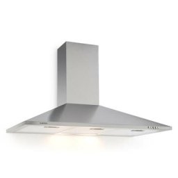 Klarstein - AWS-P53B3 Filter 3 Hotte aspirante Acier inox 90cm 340m³/h - Argent