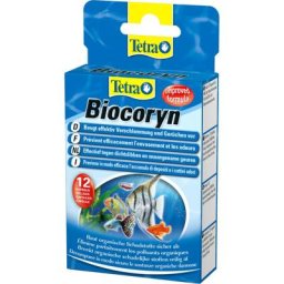 Biocoryn élimine les polluants organiques 12 comprimés pour aquarium Tetra Multicolor