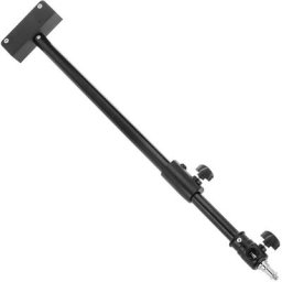 Bras extensible pour rail de plafond pour la fixation d'accessoires d'éclairage avec pantographe