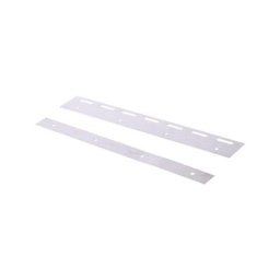 Alfaflex - Jeu de plaquettes pour support laniere 2 pieces inox 300 mm