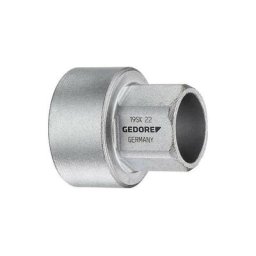 Douille GEDORE 1/2"" 6-pans, court, SW 22 longueur 33 mm