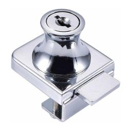 Serrure de porte en verre,Serrure en acier chromé,écran en verre de verrouillage,Serrure pour des