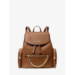 MICHAEL Michael Kors Sac à dos Jet Set de taille moyenne en cuir grainé