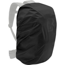 Brandit Large Couverture de pluie, noir, taille 41-50l