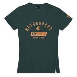 FC-Moto Moto T-shirt dames, vert, taille XS pour Femmes