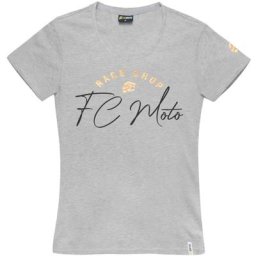 FC-Moto FCM-Sign-T T-shirt dames, gris, taille L pour Femmes