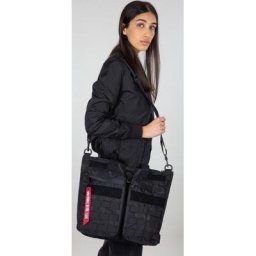 Alpha Industries Tactial Sac casque, noir
