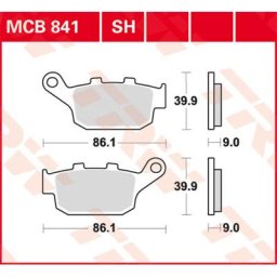 TRW Lucas Brake pad MCB841
